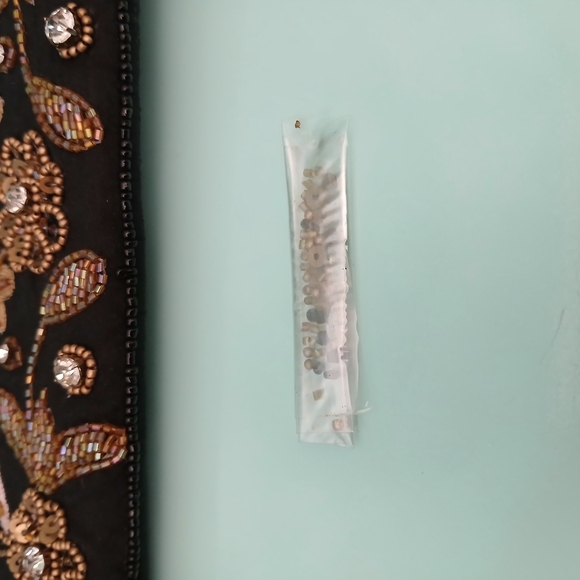 Bamboo Trading Co. Floral Embroidered Clutch